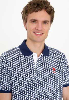 Erkek Lacivert Polo Yaka Tişört - 50248936014