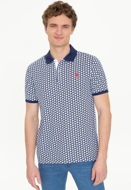 Erkek Lacivert Polo Yaka Tişört - 50248936014