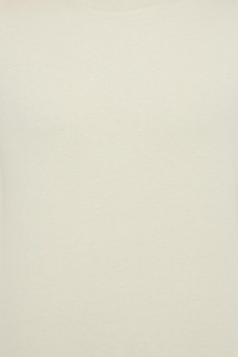 Erkek Taş Bisiklet Yaka T-Shirt - 50251779070