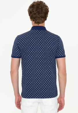 Erkek Lacivert Polo Yaka T-Shirt - 50248938024