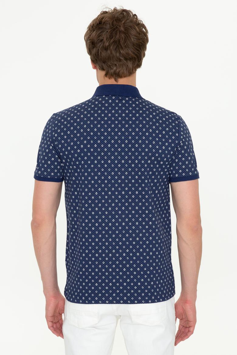 Erkek Lacivert Polo Yaka T-Shirt - 50248938024