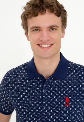 Erkek Lacivert Polo Yaka T-Shirt - 50248938024