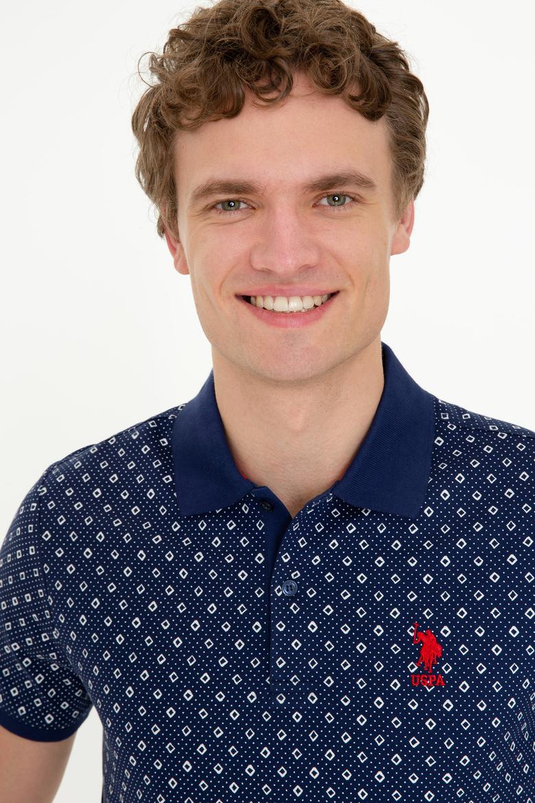 Erkek Lacivert Polo Yaka T-Shirt - 50248938024