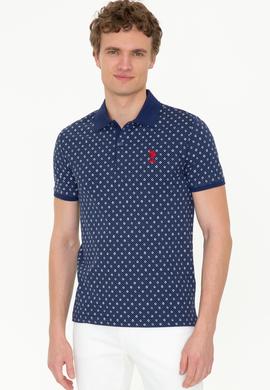 Erkek Lacivert Polo Yaka T-Shirt - 50248938024