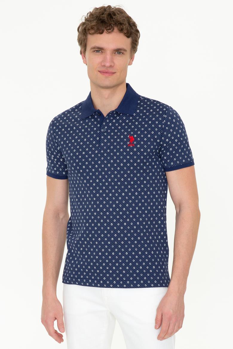 Erkek Lacivert Polo Yaka T-Shirt - 50248938024