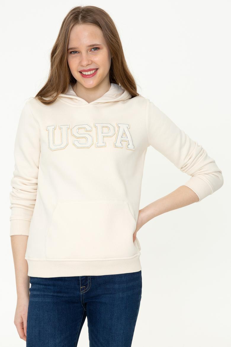 Kadın Krem Sweatshirt Basic - 50249241030