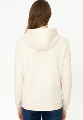 Kadın Krem Sweatshirt Basic - 50249241030