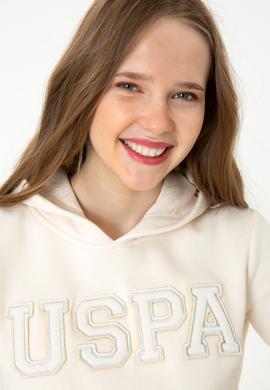 Kadın Krem Sweatshirt Basic - 50249241030