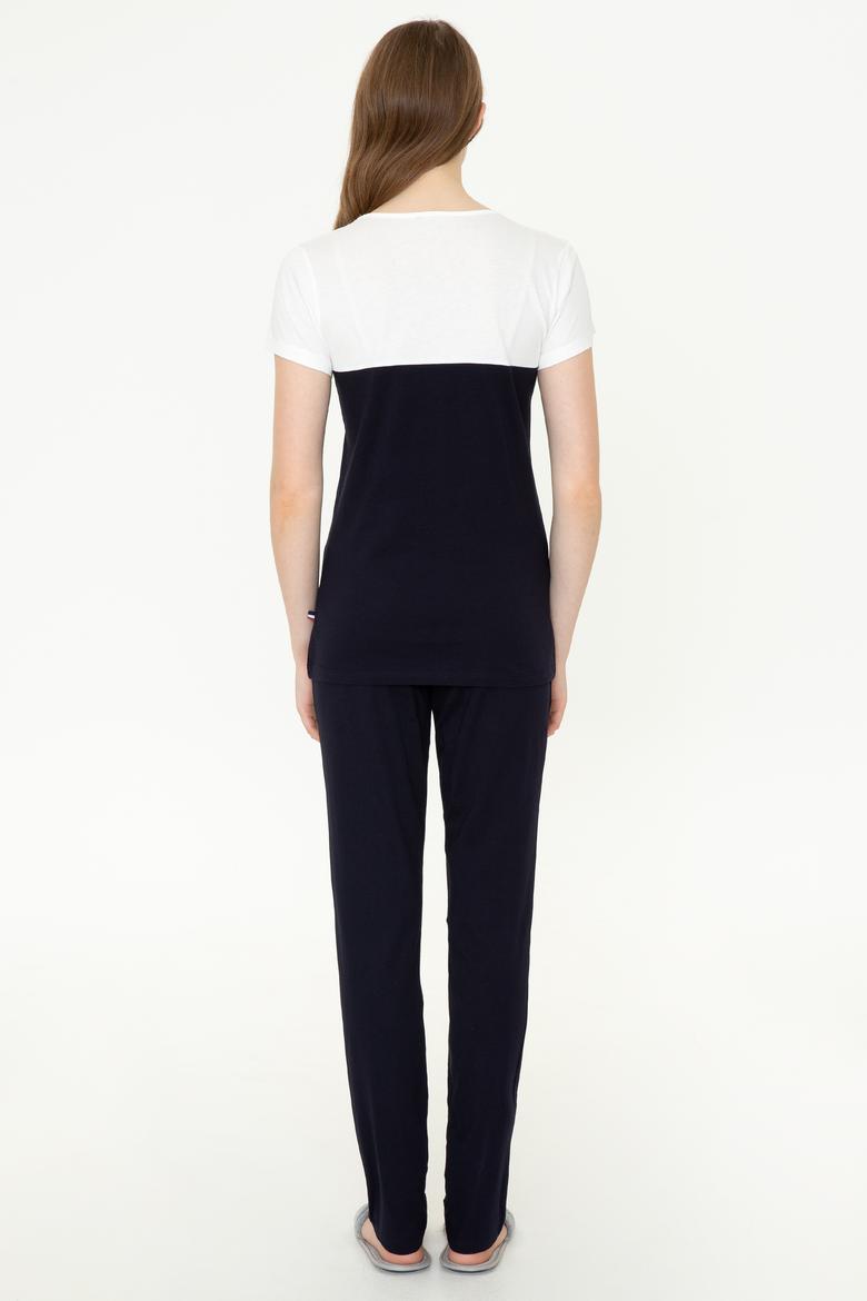 Kadın Lacivert Pijama Takımı - 50255862003