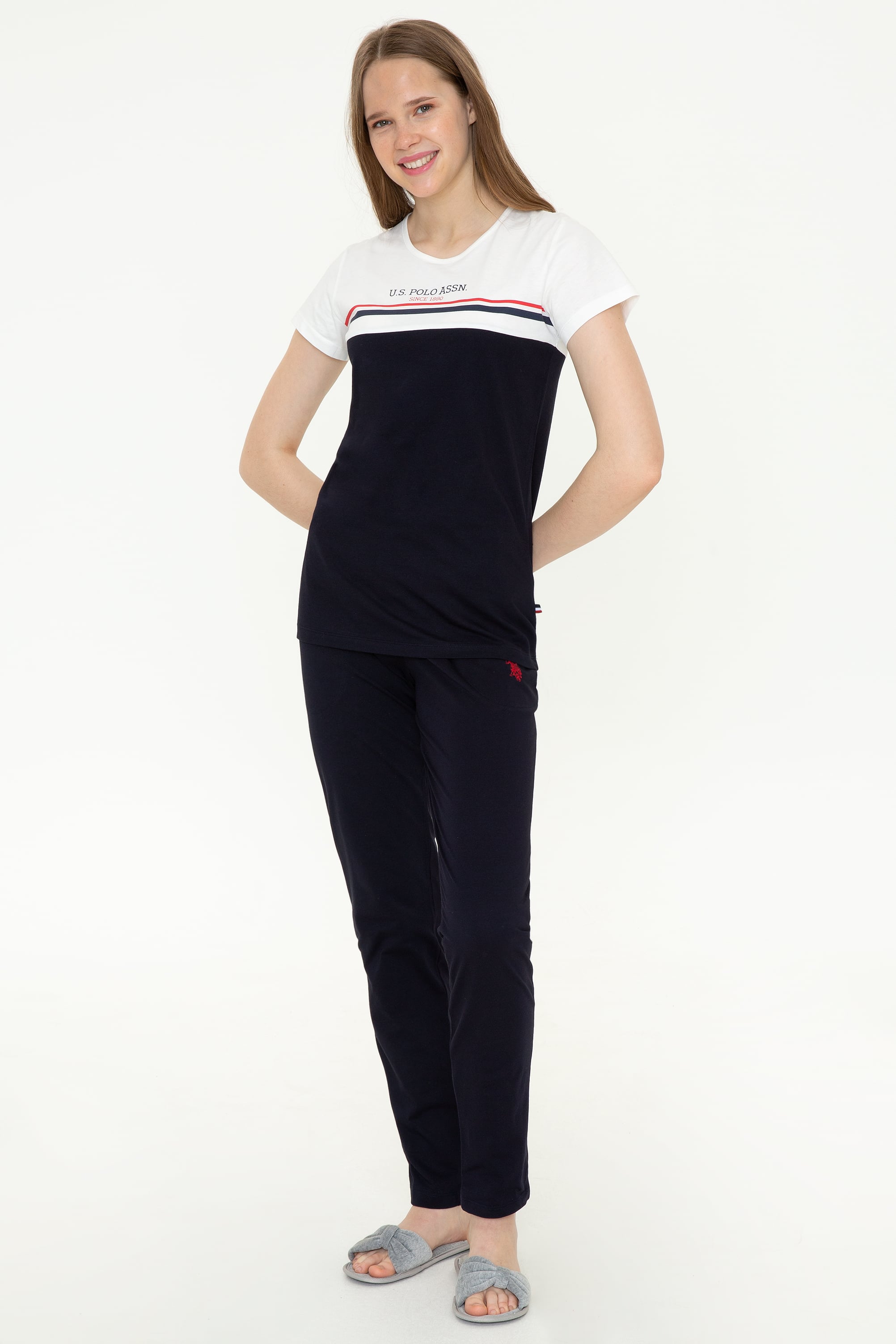 Kadın Lacivert Pijama Takımı