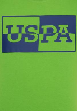 Erkek Elma Yeşili Bisiklet Yaka Tişört - 50247339059