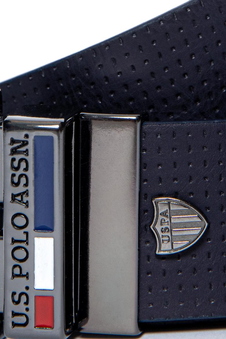 Erkek Çift Taraflı Lacivert Kemer - 50249929012