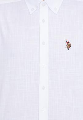 Erkek Beyaz Kısa Kollu Gömlek - 50246425004