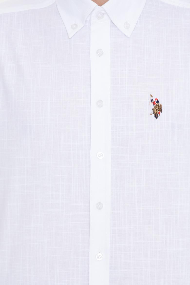 Erkek Beyaz Kısa Kollu Gömlek - 50246425004