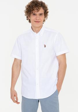 Erkek Beyaz Kısa Kollu Gömlek - 50246425004