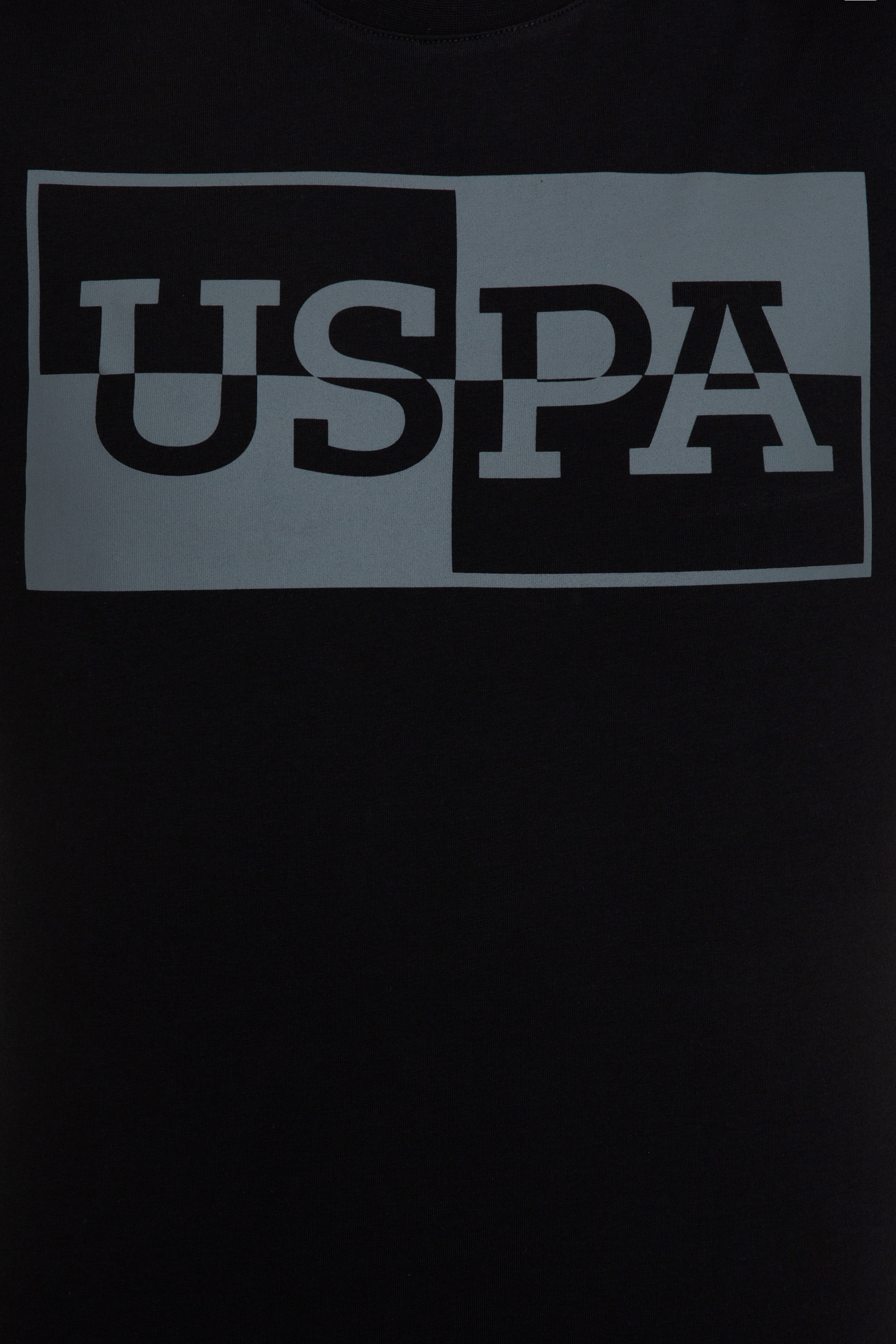 Erkek Siyah Bisiklet Yaka T-Shirt - Image 6
