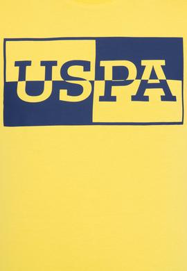 Erkek Açık Sarı Bisiklet Yaka T-Shirt - 50247339149