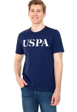 Erkek Lacivert Bisiklet Yaka Basic Tişört - 50248569032