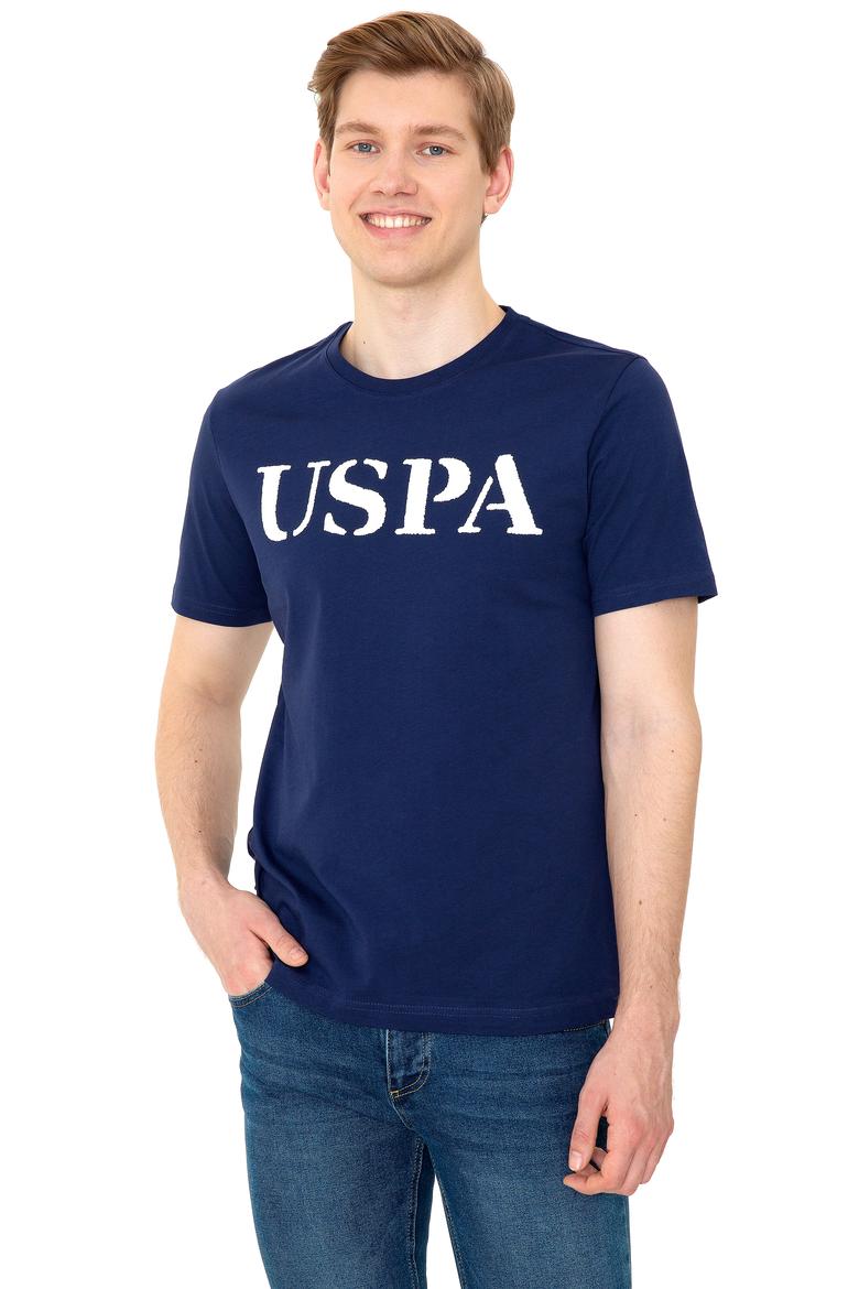 Erkek Lacivert Bisiklet Yaka Basic Tişört - 50248569032