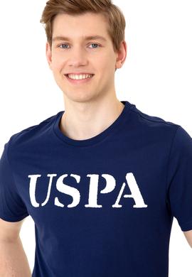 Erkek Lacivert Bisiklet Yaka Basic Tişört - 50248569032