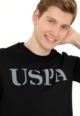 Erkek Siyah Basic Bisiklet Yaka Tişört - 50248569052