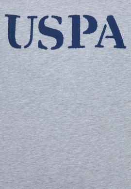 Erkek Gri Melanj Basic Bisiklet Yaka Tişört - 50248569070