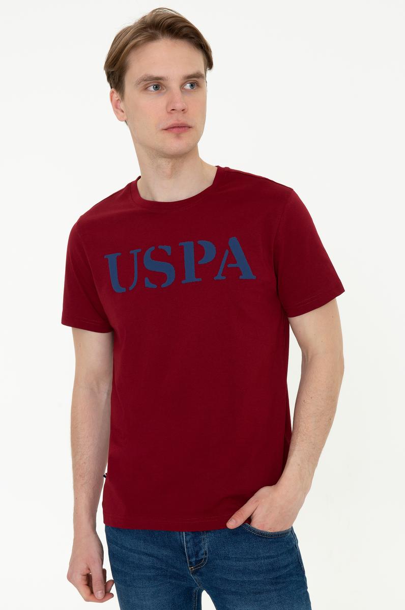 Erkek Bordo Basic Tişört