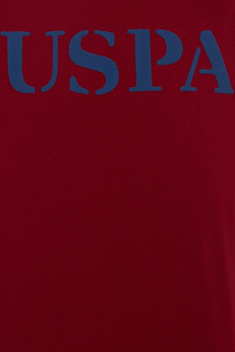 Erkek Bordo Basic Tişört - 50248569142