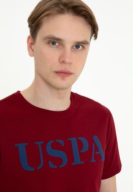 Erkek Bordo Basic Tişört - 50248569142