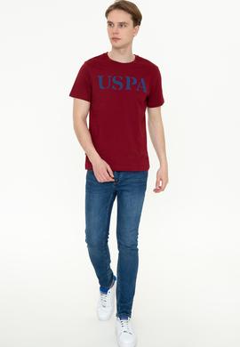 Erkek Bordo Basic Tişört - 50248569142