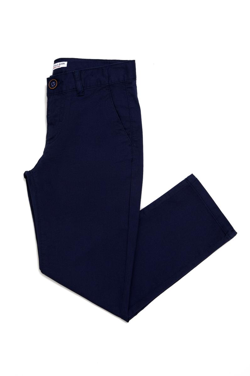 Erkek Çocuk Lacivert Kanvas Pantolon