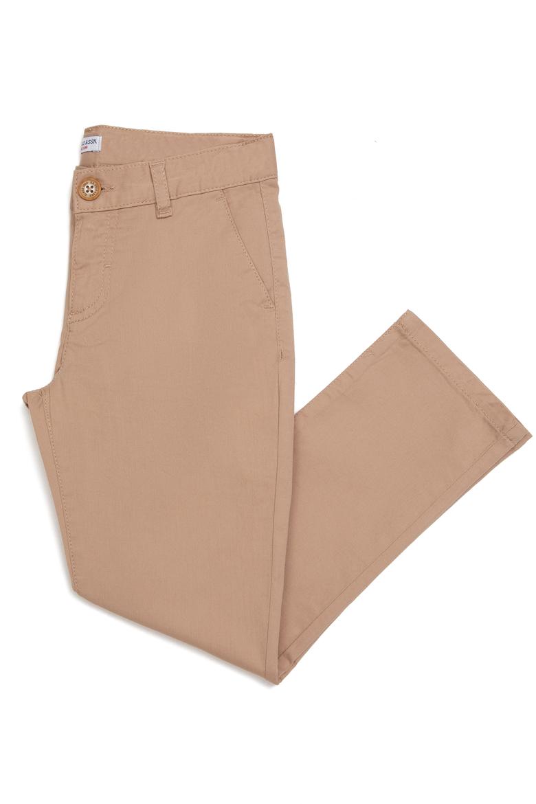Erkek Çocuk Kum Kanvas Pantolon