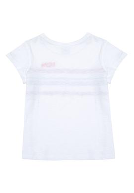 Kız Çocuk Beyaz Tişört - 50234848007