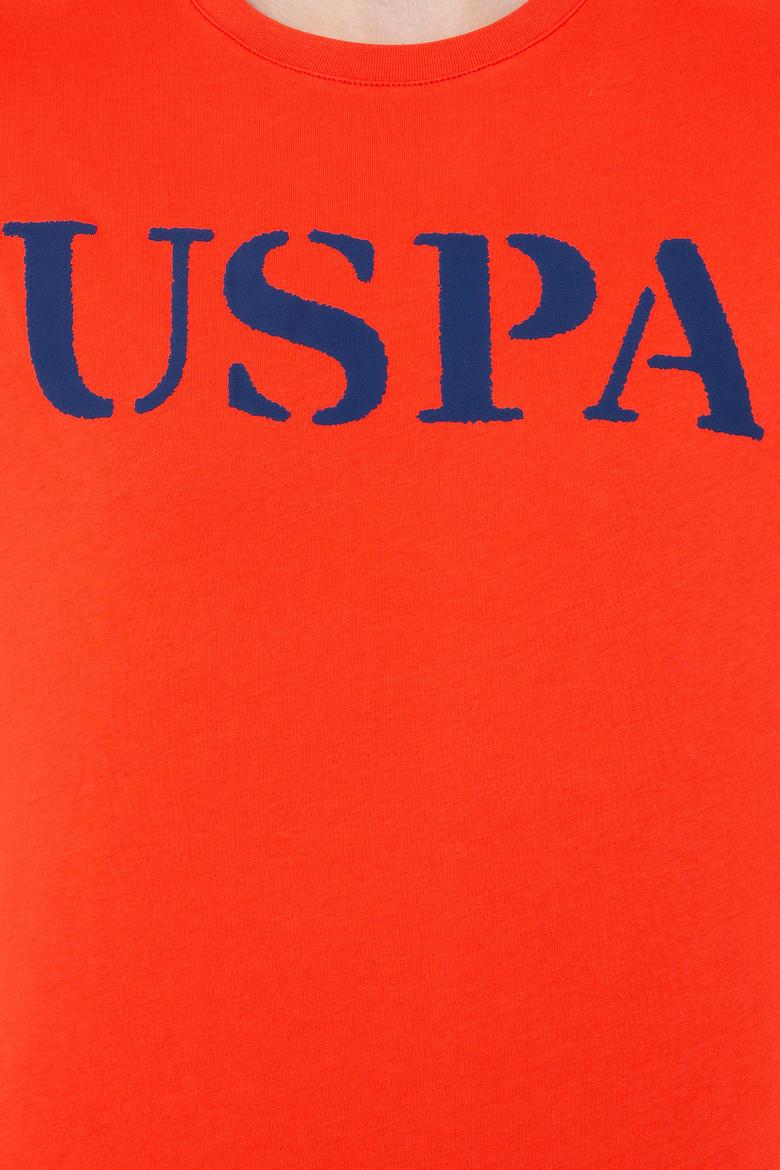 Erkek Kırmızı Basic Bisiklet Yaka Tişört - 50248569129