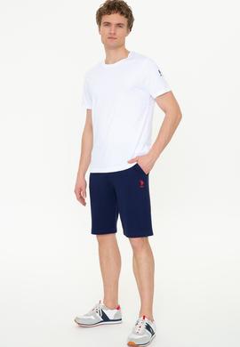 Erkek Lacivert Örme Şort - 50248600004