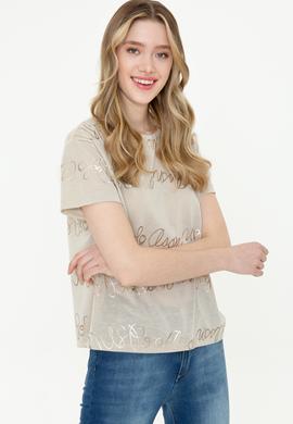 Kadın Taş Tişört - 50249024007