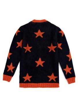 Kız Çocuk Lacivert V Yaka Triko Hırka - 50237352008