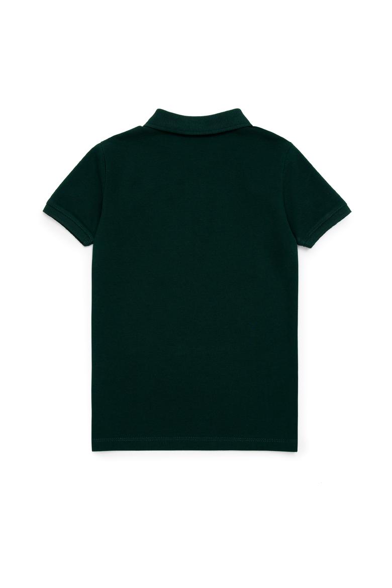 Erkek Çocuk Koyu Yeşil Polo Yaka Tişört - 50249283260