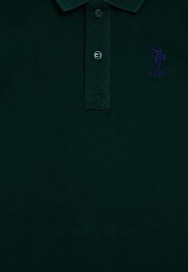 Erkek Çocuk Koyu Yeşil Polo Yaka Tişört - 50249283260