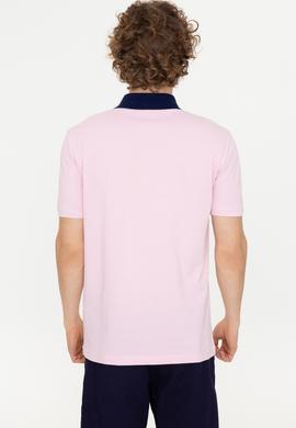 Erkek Pudra Polo Yaka T-Shirt - 50247373245