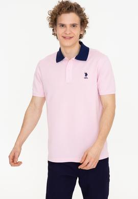 Erkek Pudra Polo Yaka T-Shirt - 50247373245