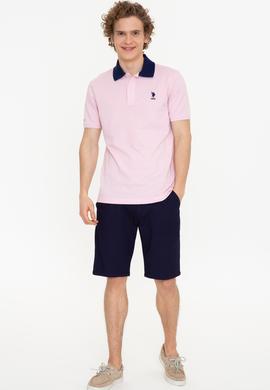 Erkek Pudra Polo Yaka T-Shirt - 50247373245