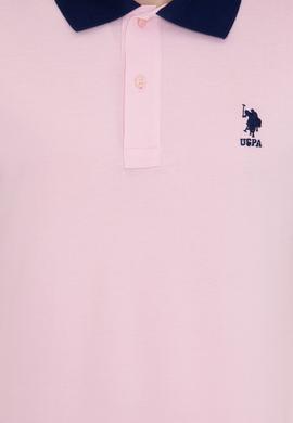 Erkek Pudra Polo Yaka T-Shirt - 50247373245