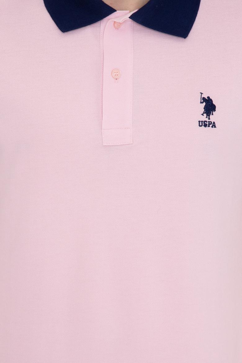 Erkek Pudra Polo Yaka T-Shirt - 50247373245