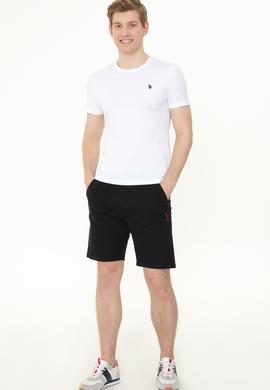 Erkek Siyah Örme Şort - 50251230019