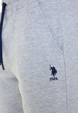 Erkek Gri Melanj Örme Şort - 50251230036