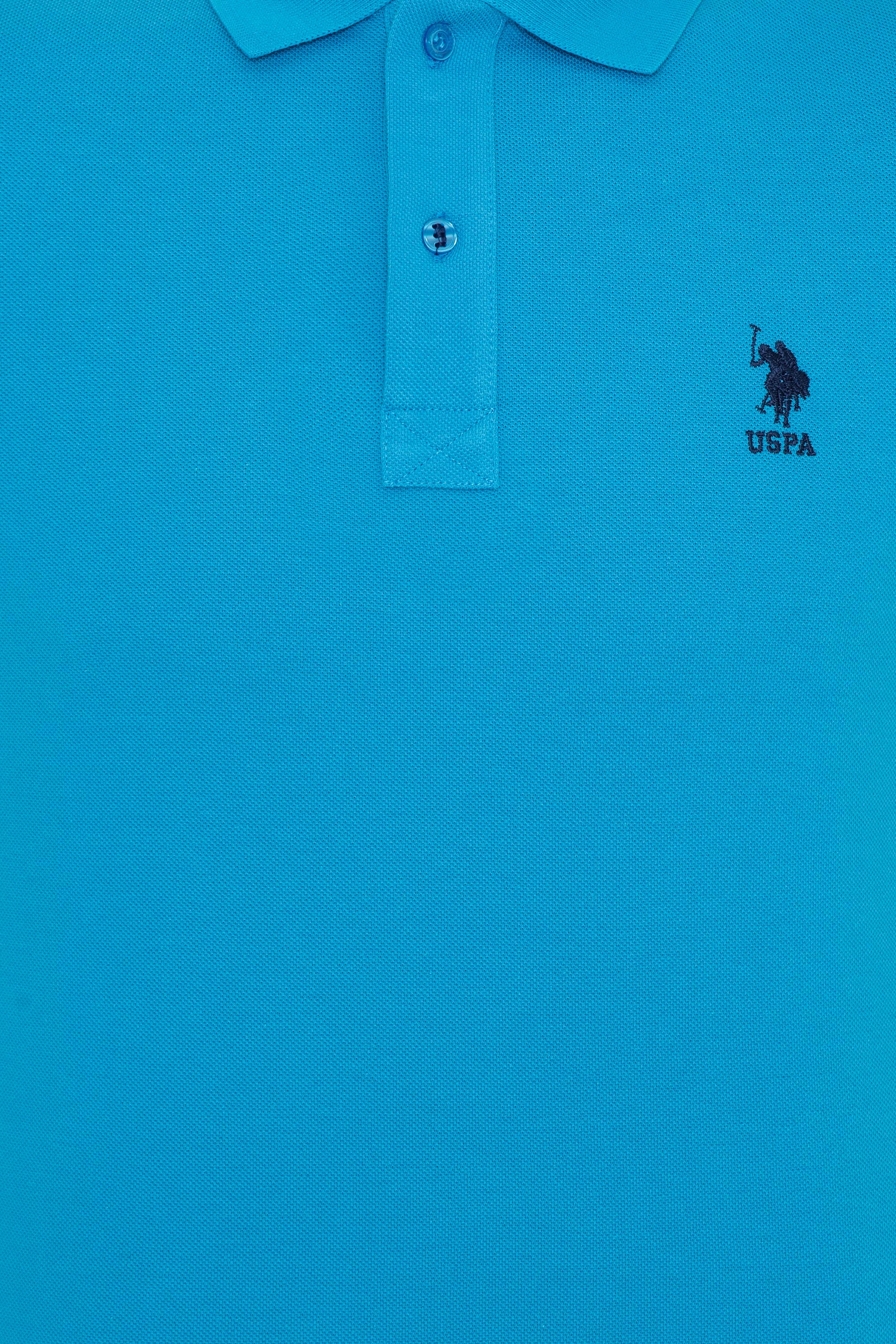 Erkek Kobalt Mavi Basic Tişört