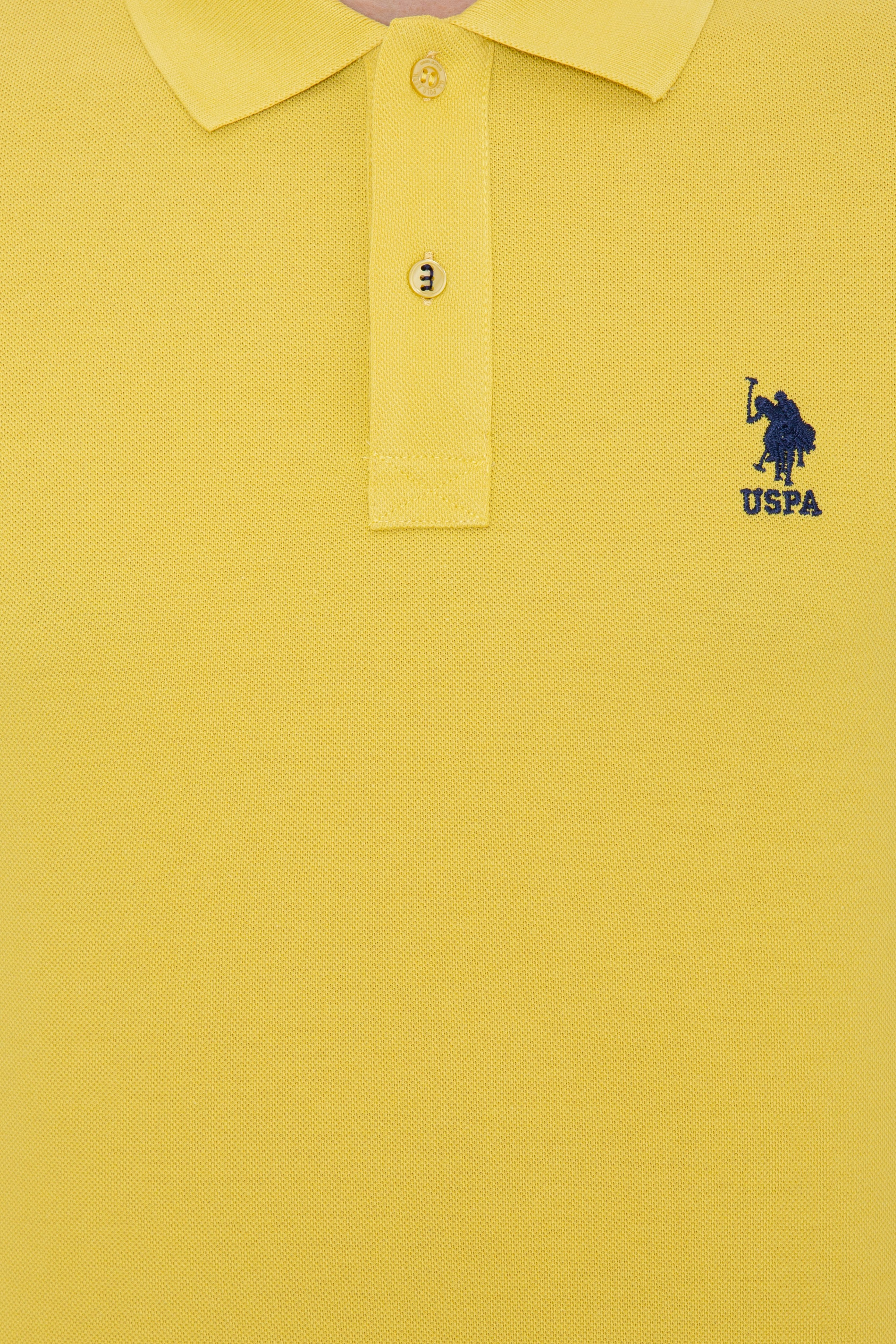 Erkek Safran Basic Polo Yaka Tişört - Image 6