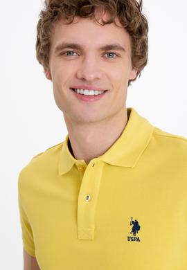 Erkek Safran Basic Polo Yaka Tişört - 50249153160