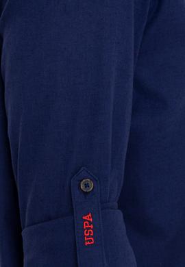 Erkek Lacivert Uzun Kollu Basic Gömlek - 50246466038